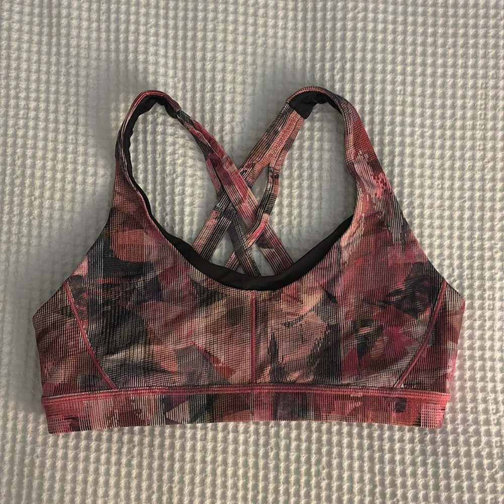 Lulu Lemon Pink Sports Bra